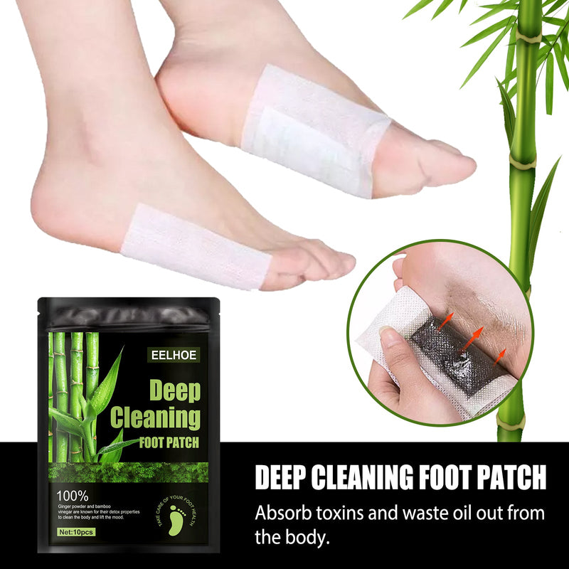 EELHOE Natural Foot Pads, Relieves Body Stress And Improves Sleep Deep Cleaning Foot Patch