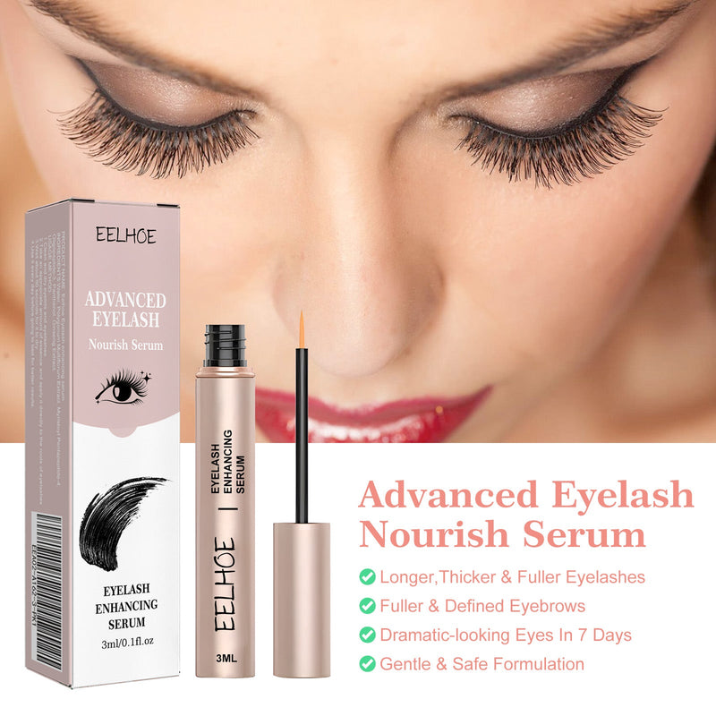EELHOE Mascara Natural Seamless Curl Length, Jet Black, Thick, Beautiful Lash Moisturizing Condition