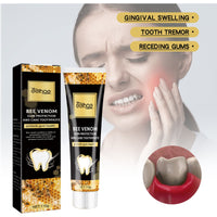 EELHOE Bee Venom Gingival Toothpaste, Cleaning Stains Breath Fresh Whitening Toothpaste