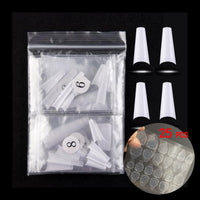 500pcs/opp Ballerina Nail Art Tips Press on Long Coffin Shape Professional False Nails