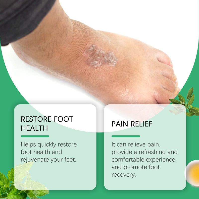 Ximonth Foot Skin Care Spray Foot Moisturizing, Cleaning, Deodorizing And Repairing Skin Spray