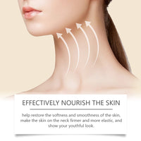 Neck Care Cream Moisturizes And Hydrates Neck Body Skin With Refreshing Skin Care And Beauty Neck Cream