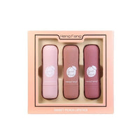 Fashion Lipstick Gold Leaf Jelly Temperature-changed Lip Balm Moisturizer Lips Beauty Makeup Brand HengFang 3 Colors