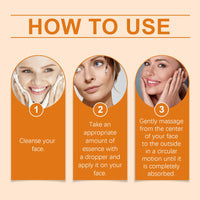 Ouhoe Vitamin C Brightening Essence Hydrates, Tightenes And Tightenes Delicate Skin And Pores