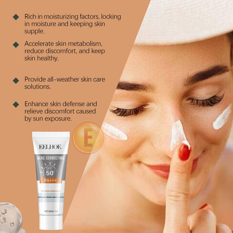 EELHOE Physical Sunscreen - Hydrating Moisturizing Nourishing Sun Care