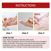 OUHOE Tendon Sheath Repair Cream, Neck Muscles And Waist Discomfort Joint Soreness And Activating Collaterals Massage Cream