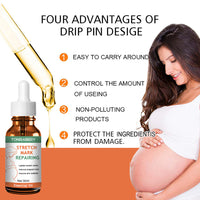 TONISABERY Postpartum Repair Mild Wrinkle Reduction Body Care Essential Oil Stretch Mark Care Essential Oil