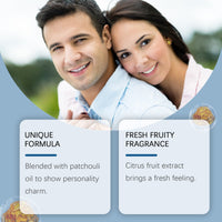 Patchouli Charm Perfume, Natural Fresh And Elegant Charming Charm Keep Fragrance Lovers Dating Atmosphere Perfume
