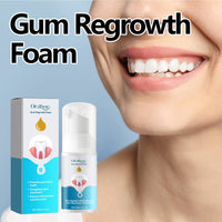 oralhoe Gum Regrowth Foam, Clean Teeth Tartar Care Gums Clean Teeth Anti-Moth Fresh Breath Mousse