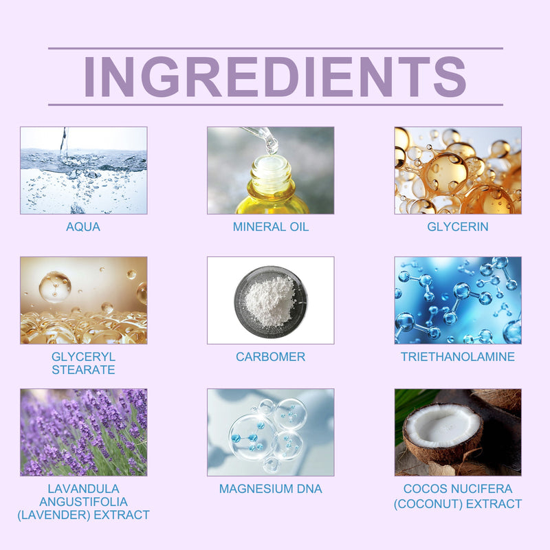 Woodsleep Lavender Body Moisturizer - Soothing Sleep-Refreshing Skin Cream