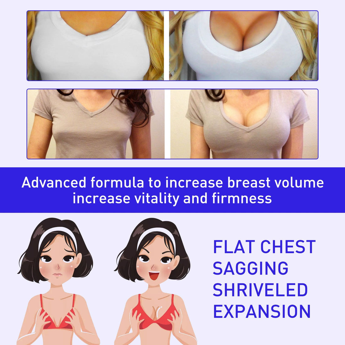 Postpartum Breast Lift Cream - Firming Massage Care for Sagging Skin