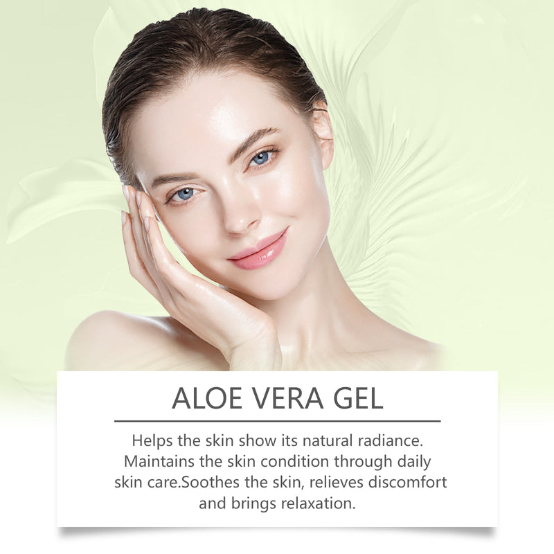 EELHOE Aloe Vera Essence Gel, A Gentle Ingredient, Nourishes And Moisturizes The Skin. It Is A Daily Skin Care Essence