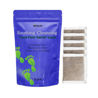 Soothing Cleansing Foot Pain Relief Soak, Relieve Foot Swelling And Pain Gray Nail Moisturizing Care Clean Foot Bath Kit