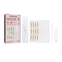 EELHOE Lace Non-trace Double Eyelid Tape, Natural Non-trace Non-glue Lace Double Eyelid Tape