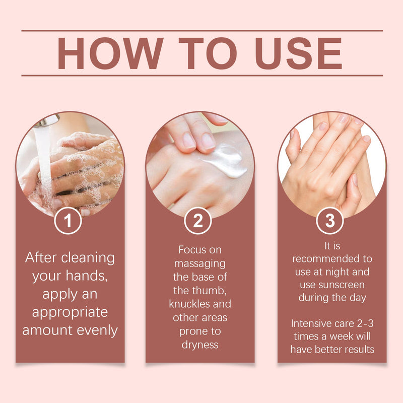 OUHOE Retinol Moisturizing Hand Cream, Shea Butter Moisturizes Fine Lines And Improves Dryness