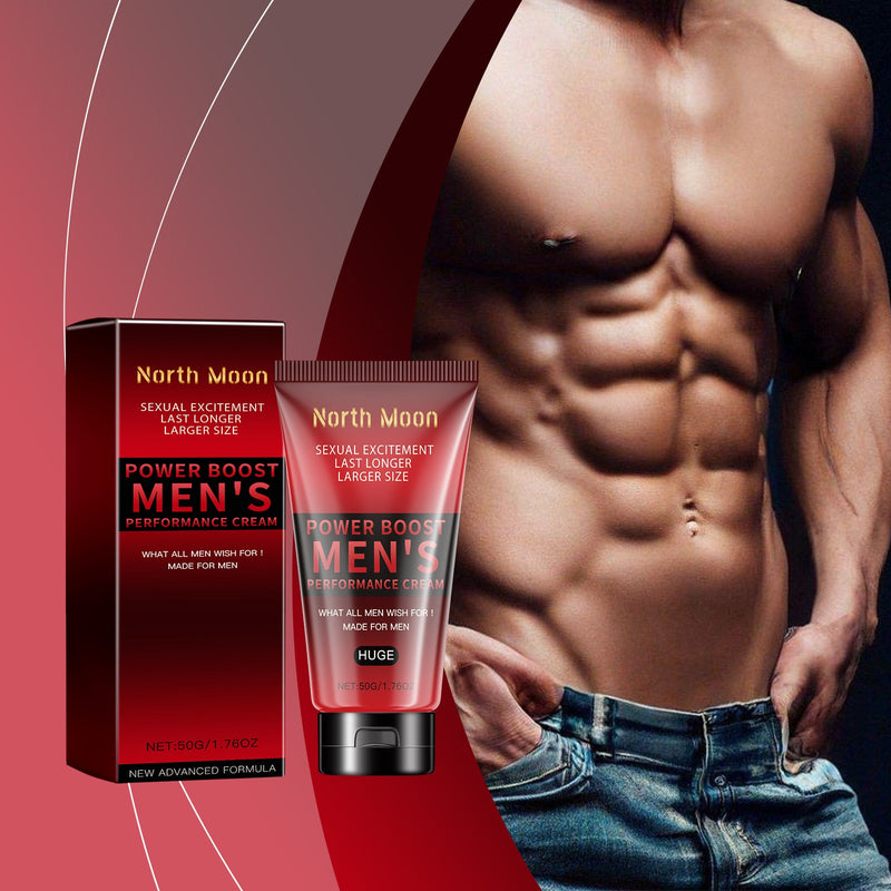 North Moon Men's Care Cream, Daily Moisturizing And Nourishing Men's Body Care Comfort And Gentle Care Cream