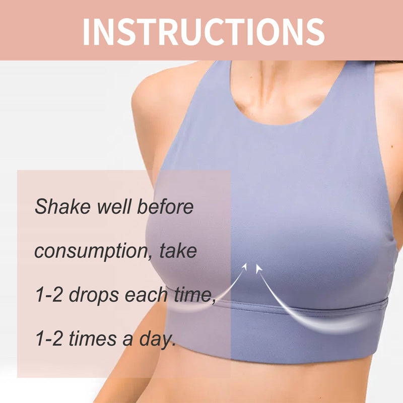 Revitalize Breast Treatment Drops, Moistening And Lifting Chest Firming Full Anti-Sagging Beauty Chest Care