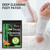 Bamboo Charcoal Cleansing Pad For Deep Cleansing, Relieving Physical And Mental Stress And Aiding Sleep With A Foot Massage Pad