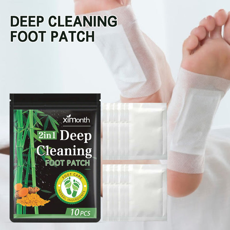 Bamboo Charcoal Cleansing Pad For Deep Cleansing, Relieving Physical And Mental Stress And Aiding Sleep With A Foot Massage Pad