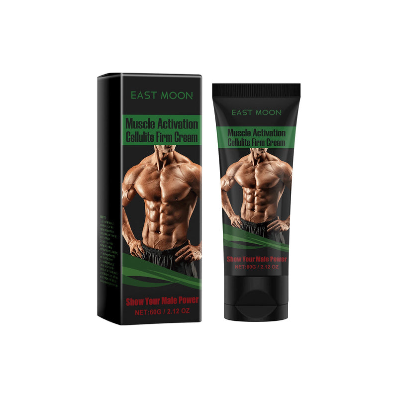 Muscle Care Cream Men's Fitness Exercise Line Muscle Toning Body Massage Treatment