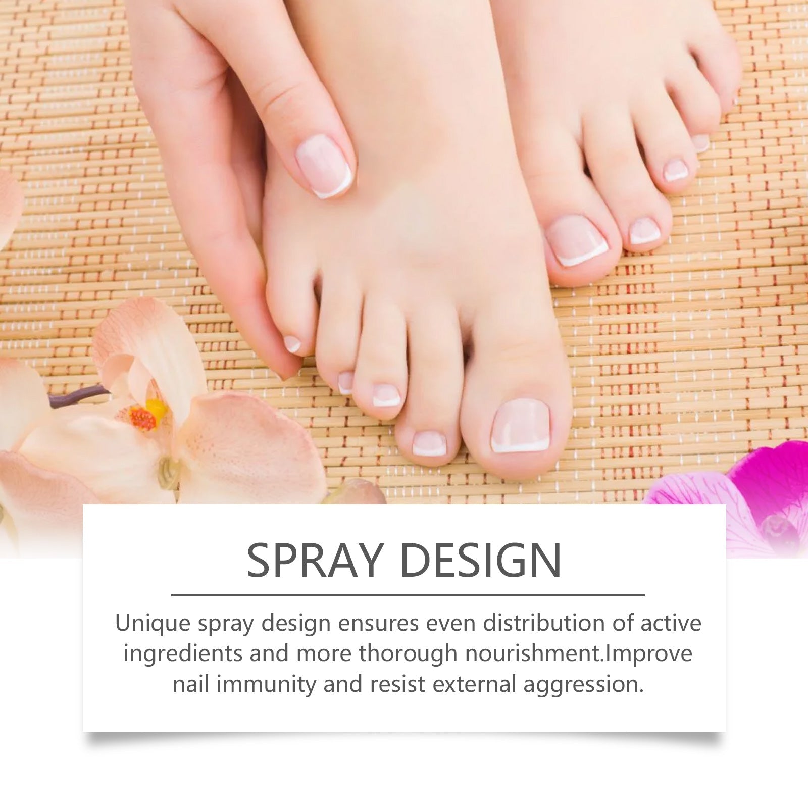 Bee Venom Nail Spray Pedicure Cleaning And Repairing Smooth And Clean Nourishing Care Solution
