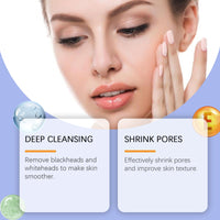 West&Month Blackheads Smear Mud Mask, Clean Oil Control Facial Keratin Blackheads Reduce Acne Clean Mud Mask