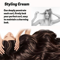 Styling Cream, Hair Styling And Maintenance Natural Soft Light Moisturizing Essence Elastin