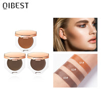 QIBEST Contour Cream Shadow Nose Shadow Modification Face Contour Repair Cream Silhouette Concealer Foundation