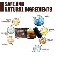 Retinol Cream, Anti-Aging Firming Brightening Moisturizing Facial Skin Care Cream