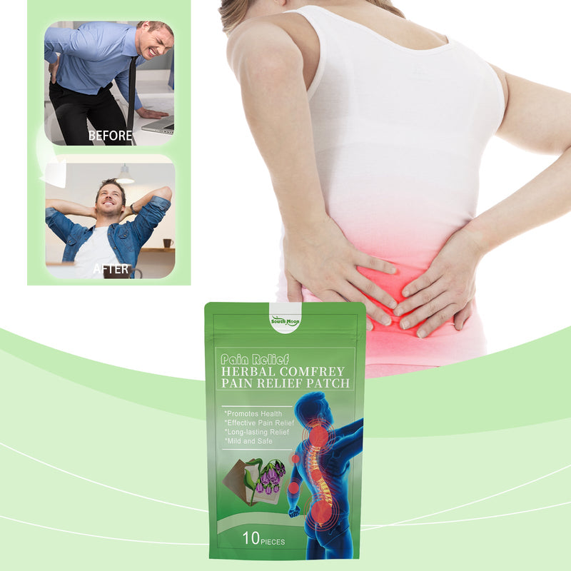 South Moon Herbal Comfrey Body Care Patch, Relieve Body Knee And Wrist Discomfort Massage Care Patch