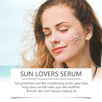 Hoygi Protective Essence Lotion, Summer Outdoor Skin Gentle Moisture Lock Refreshing Moisturizing And Protective Essence