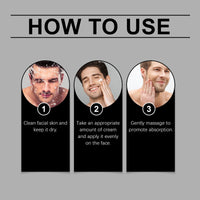 West&Month Men's Facial Butter, Facial Moisturizer Nourishes Men's Facial Moisturizing Cream