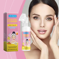 Kojic Acid Turmeric Mousse Cleanser Moisturizes And Locks Water Temperature And Cleanses Clear And Clear Skin Foam Cleanser