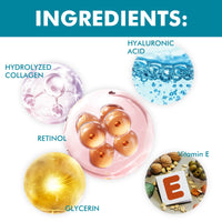 HOYGI Retinol & Collagen Moisturizer Face Cream, Tighten Facial Skin Anti-Wrinkle Anti-Aging Fade Law Wrinkle Skin Cream