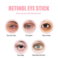Retinol Eye Cream Stick Gentle Formula Hydrates And Moisturizes Eye Skin Nourishing And Smoothing Face Eye Cream