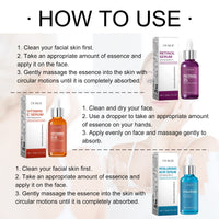 Grape Fruit Essence, Moisturizing, Tender, Firming, Smoothing, Fine Lines And Anti-Wrinkle Skin Care Essence