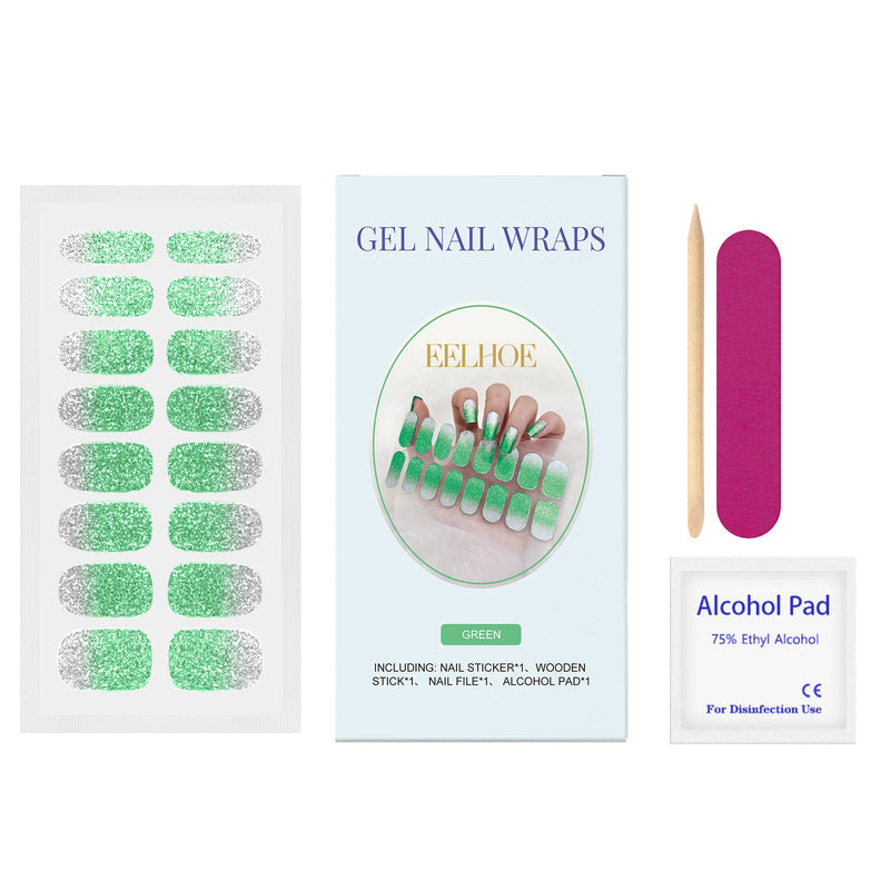 Soft Gel Nail Sticker Set Nail Paper Mini Fresh Shimmer Minimalist Soft Nail Sticker