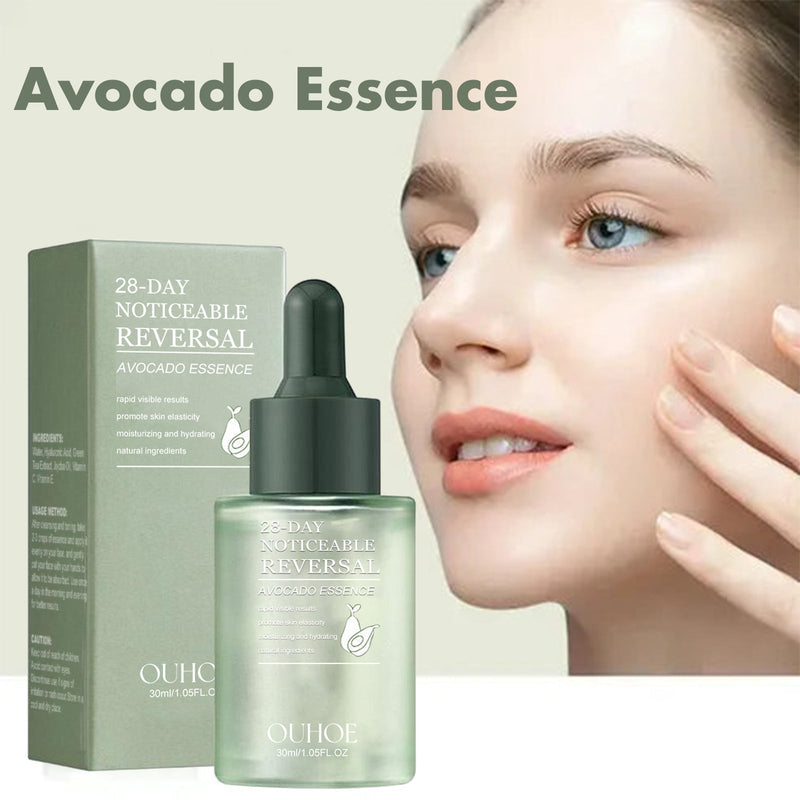 Avocado Anti-Wrinkle Serum, Firming Facial Skin, Anti-Aging, Lightening Fine Lines, Moisturizing Skin Care
