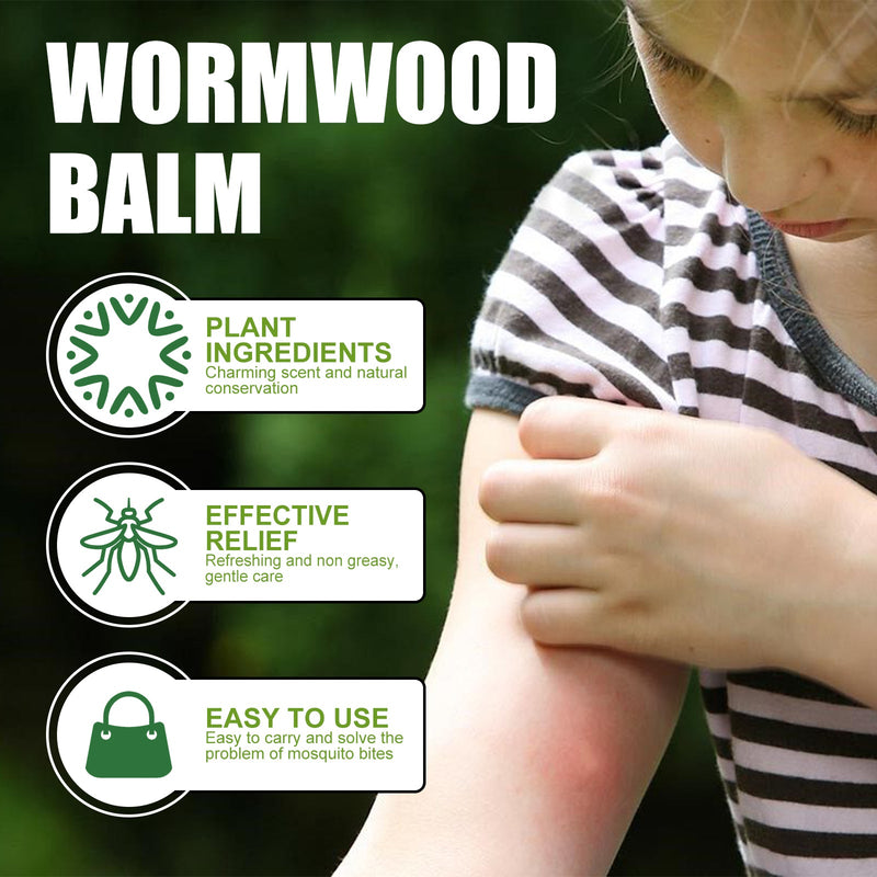 Wormwood Balm, The Cool Plant Is Soothing Against Mosquito Bites And Gentle For Babies And Children