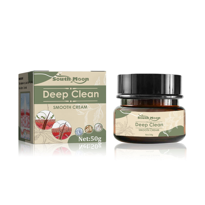 South Moon Deep Clean Smooth Cream, Improve Dark Spots Acne Exfoliation Repair Moisturizing Cream