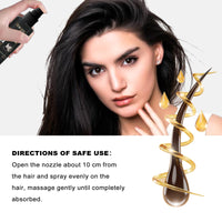 Black Rice Water Spray, Hair Deep Nourishes And Prevents Tough, Solid And Dense Hair Scalp Care Solution