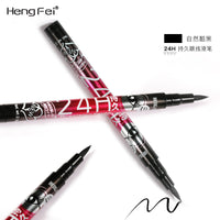 New 24H Makeup And Water-Repellent Eyeliner Hengfei Thick Black Waterproof Not Easy To Smudge Eyeliner