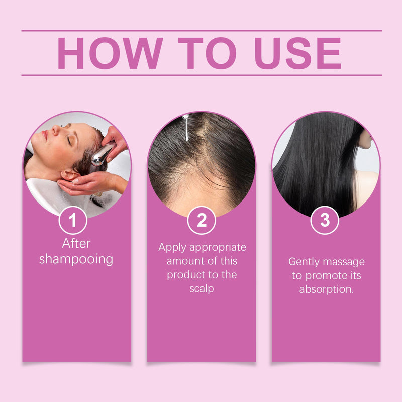 Hoegoa Scalp Care Essential Oil, Nourishes Hair, Moisturizes And Locks Water, Improves Hair Quality And Reduces Grease Frizz