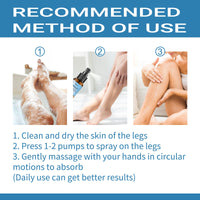 OUHOE Vein Treatment Spray, Relieve Leg Soreness And Swelling Repair Earthworm Leg Vein Treatment Spray