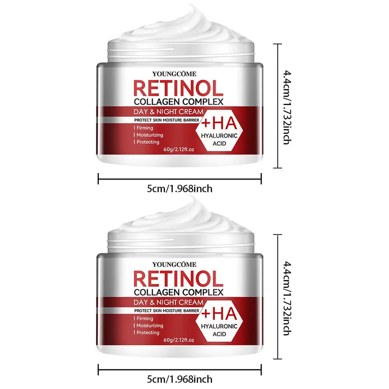 Retinol Collagen Facial Care Moisturizing Cream Deep Hydration Suitable for Dry Aging Face Cream Moisturizing Skin Repair