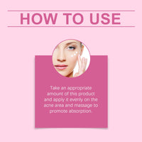 Facial Acne Cream, Repair Facial Acne, Close The Mouth To Nourish Skin Tender And Smooth Skin Care Cream