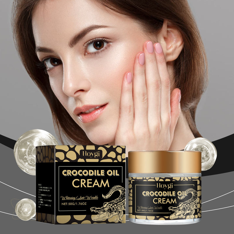 Crocodile Oil Moisturizing Tender Face Cream Hydrates And Moisturizes Facial Skin