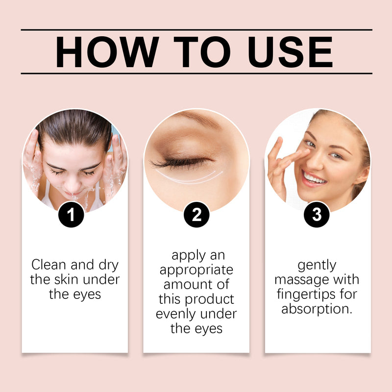 Jaysuing Eye Care Ampoule, Moisturizing And Firming Eye Skin Massage Serum
