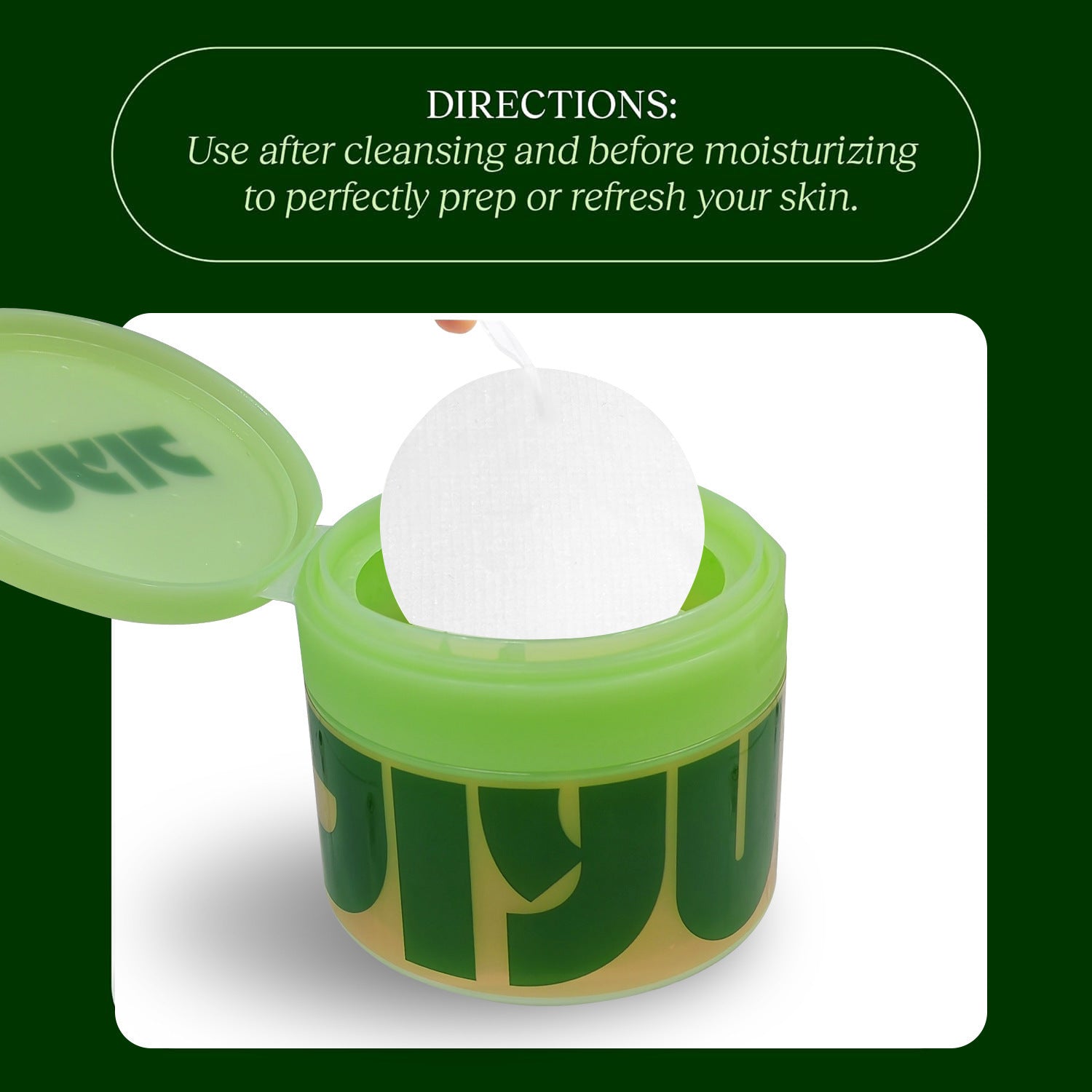 Cucumber Hydrogel Patches Cleansing Pads 100-Pack