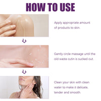 Body Cleansing Gel For Back Acne Cleansing Clay Scrub